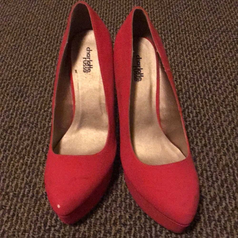 Charlotte Russe pink pumps